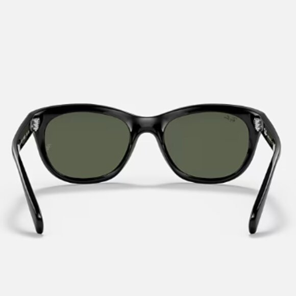 Rayban RB4216 56mm Women\'s Sunglasses Polished Black/Dark Green main image 5
